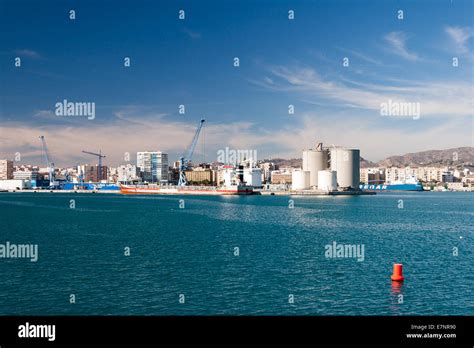 Coastline At Malaga Stock Photo Alamy