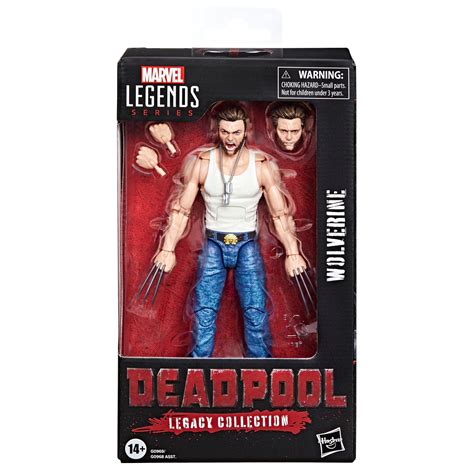 Marvel Legends Deadpool Legacy Collection Wolverine Logan In Demand Toys