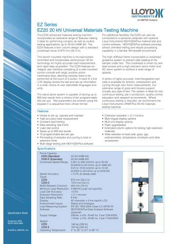 Dfs Series Digital Force Gauge Ametek Test Pdf Catalogs