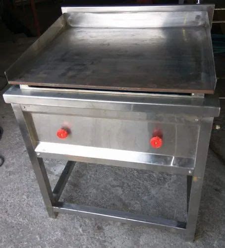 Silver Stainless Steel Hot Plate Dosa Bhatti For Kitchen Equipemnt For Restaurant At Rs
