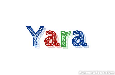 Yara Logo | Free Name Design Tool from Flaming Text