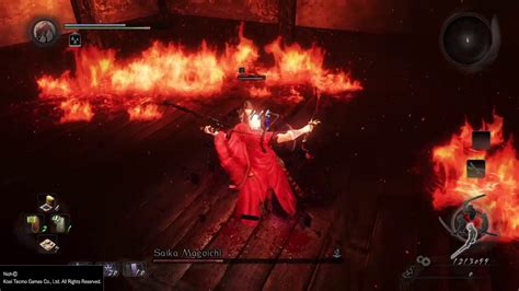 Nioh Saika Magoichi Boss Fight Youtube