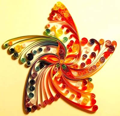 Seni Kreatif Dari Gulungan Kertas Paper Quilling Relaks Minda