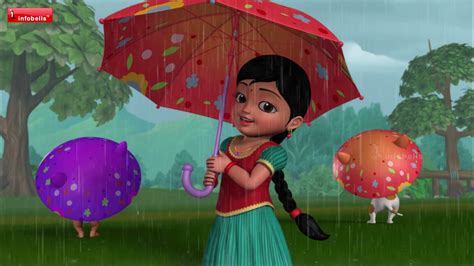 ಮಳೆ ಬರುತ್ತಿದೆ ನನಗೆ ಇಷ್ಟವಾಗಿದೆ Rain Song Kannada Rhymes For