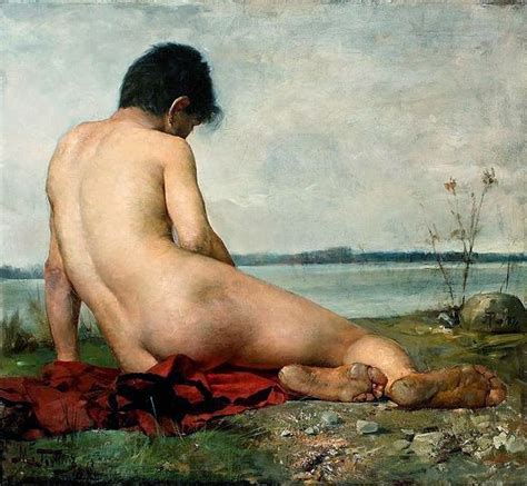 File Tr Bacz Male Nude In A Landscape Wikimedia Commons