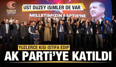 Haber 7 on Twitter İstifa eden yüzlerce kişi AK Partiye katıldı Üst