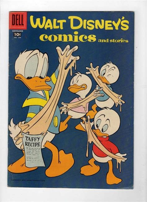 Walt Disneys Comics And Stories 206 Nov 1957 Dell Fine Comic