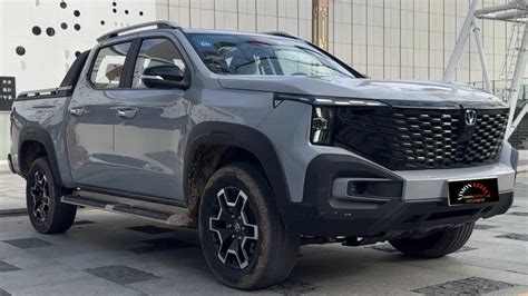 Gray Color Design Video Of The New Pickup Truck New Changan Hunter