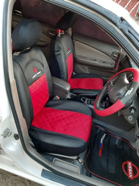 Universal Fit Sports Series Fabric Cotton And Polyester Car Seat Covers Biashara Kenya