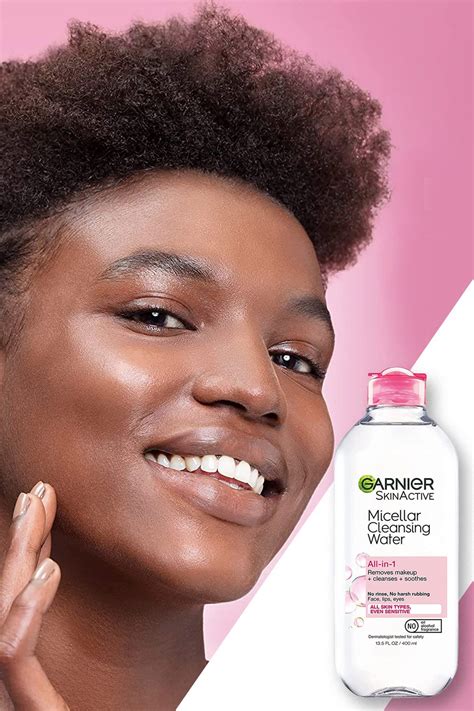 Versatile Garnier Micellar Water For Cleansing And Makeup Removal