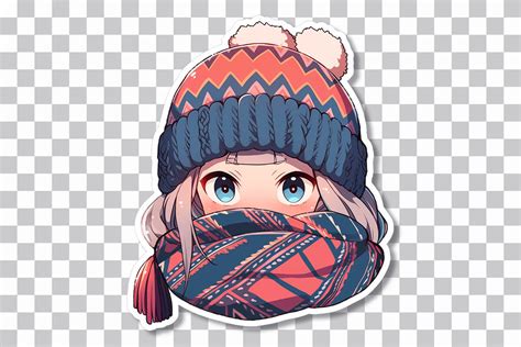 Anime Wearing Beanie