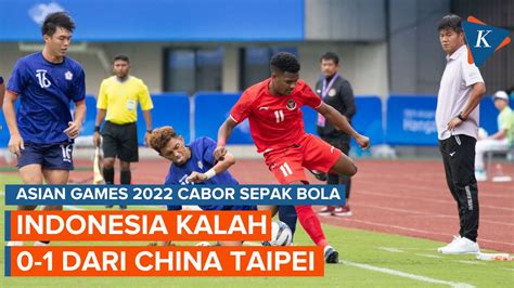 Video Hasil Timnas U23 Indonesia 0 1 China Taipei Skuad Indra Sjafri