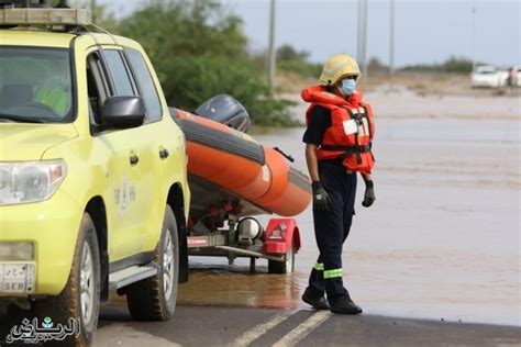 جريدة الرياض الدفاع المدني يدعو إلى أخذ الحيطة لاحتمالية استمرار هطول