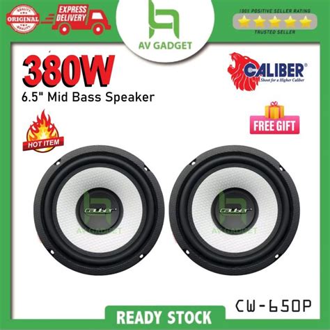 Free Gift Caliber 6 5 Bass Mid Car Universal Speaker Super Bass