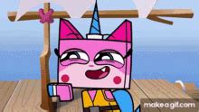 Unikitty Crying Gif