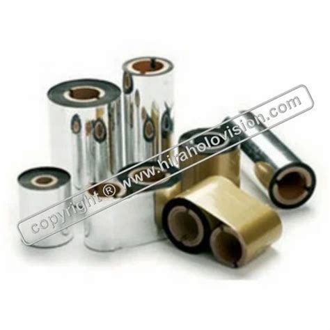 Custom Made Hot Stamping Foils Standard Size Customade At Rs Roll In Bengaluru