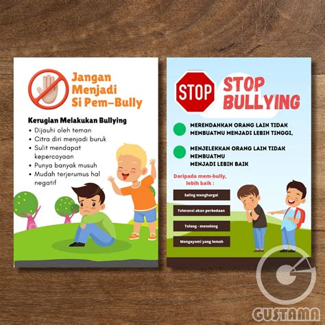 Jual Poster Perundungan Bullying Bully A3 Shopee Indonesia