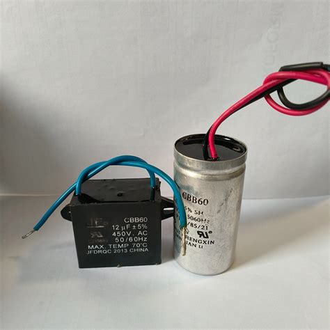 Capacitor Cbb60 Capacitor Motor Capacitor Washing Machine Start Run