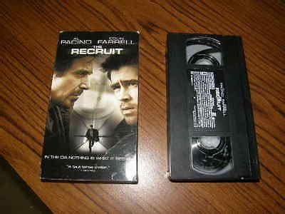 The Recruit Al Pacino Colin Farrell Vhs Ebay