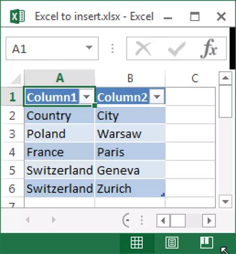 Insert Excel File Into Word