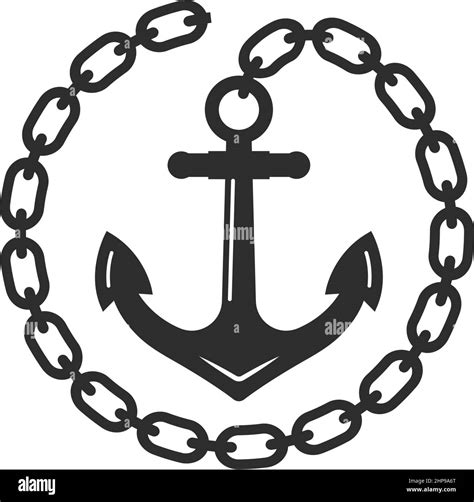 Anchor Chain Stock Vector Images Alamy