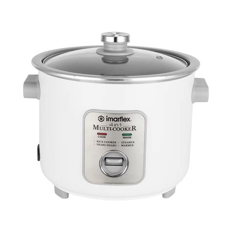 Imarflex 4 In 1 Rice Cooker And Multi Cooker 1 8L 10 Cups IRC 18LC