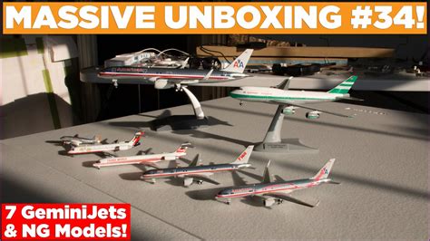 Model Geminijets Ng Models Unboxing Massive Unboxing