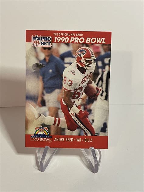 Pro Set 1990 Pro Set 366 Andre Reed Buffalo Bills EBay