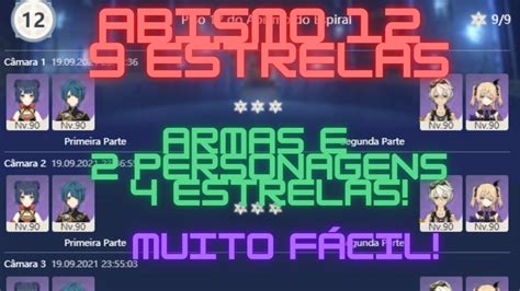 FÁCIL 2 PERSONAGENS 4 ESTRELAS ARMAS 4 ESTRELAS NO ABISMO 12 9