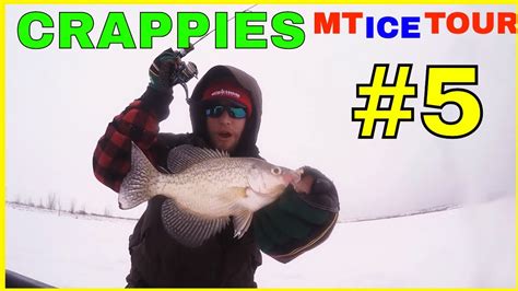 Crappies In A Blizzard Montana Ice Tour 5 Catch And Cook Tongue