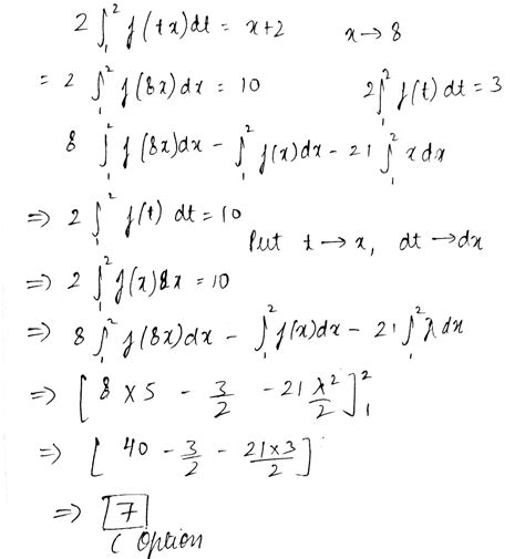 Let Fx Is Differentiable Function Satisfying 2int 12ftxdt X 2