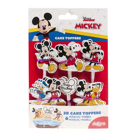 Mickey Mouse cake toppers x30 Planète Gateau