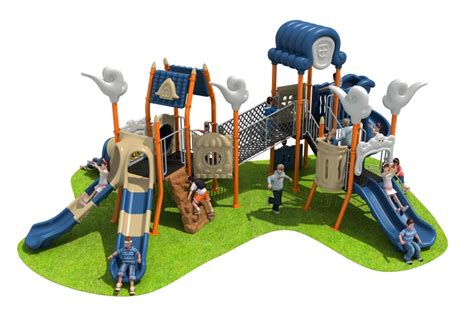 Park plastic slide Playground Promotional Environmental Friendly ...