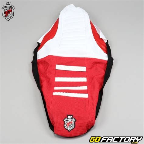 Housse De Selle Honda Crf R Jn Seats Rouge Et Blanche