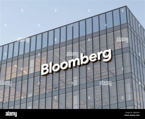 New York NY USA May 2 2022 Editorial Use Only 3D CGI Bloomberg