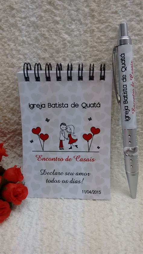 Bloquinho Personalizado C Caneta Elo Produtos Especiais Decora O