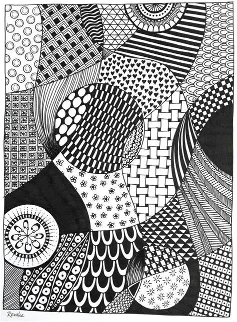 zentangle drawing  renske hoekstra