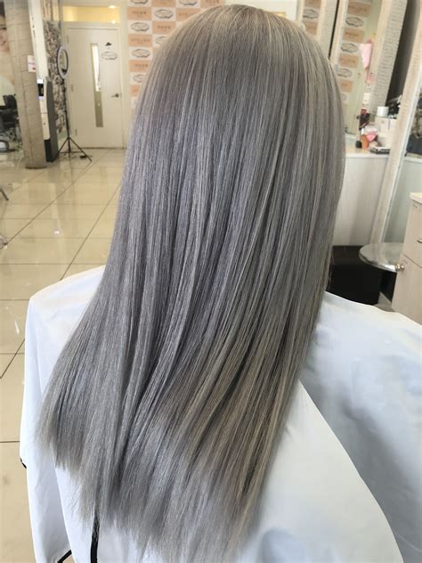 Silverhair Long Hair Styles Hair Styles Beauty Inspiration