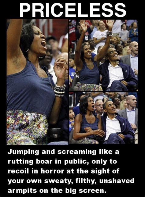 Michelle Obamas Hairy Armpits