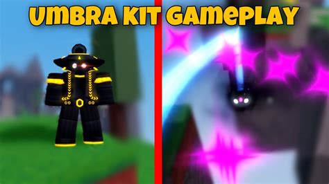 I Used The Umbra Kit And It Is So Op Roblox Bedwars Mobile Gameplay Youtube