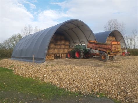 Fodder storage shed, Storage for hay & straw bales | SHELTERALL®