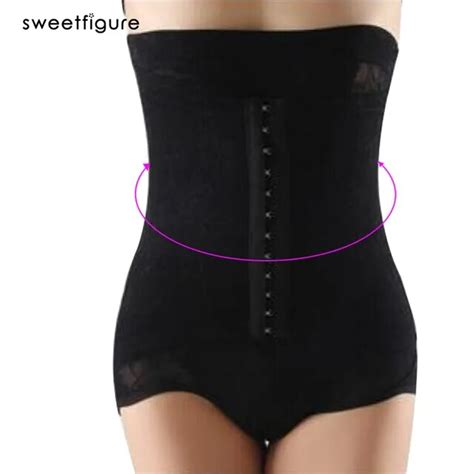 Buy Women High Waist Body Shaper Slimming Belly Panties Bum Lift Knickers