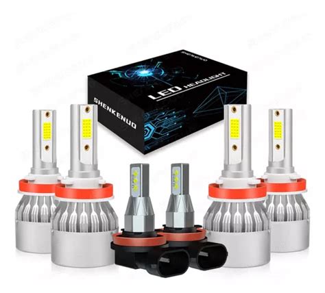 Focos Led Para Nissan Sentra H11 H9 2011 2012 2018 2019 Meses Sin Interés