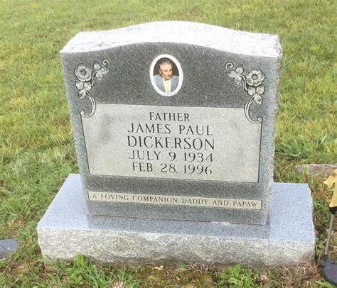 James Paul Dickerson 1934 1996 Find A Grave Memorial