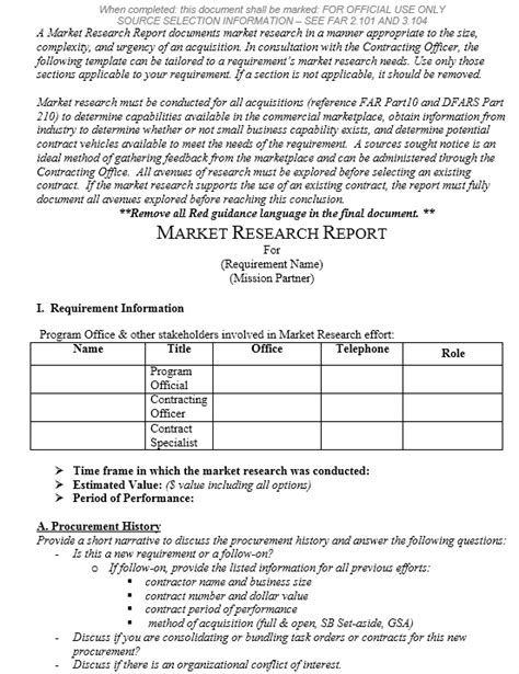 13 Free Sample Market Analysis Report Templates Printable Samples