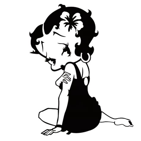 Black Betty Boop Svg Lovepery