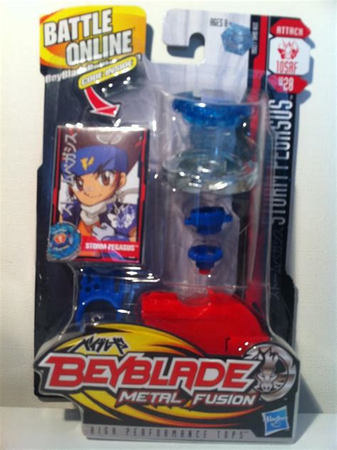 Beyblade Hasbro Metal Fusion Pack Storm Pegasus Peonza Lanzador