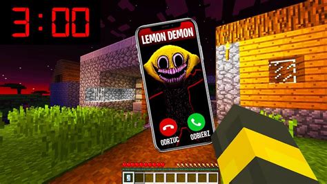 LEMON DEMON ZADZWONIŁ DO MNIE O 3 00 w NOCY w Minecraft YouTube