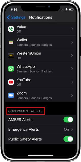 How To Turn Off Emergency Alerts On Iphone Ios 15 Update Avoiderrors