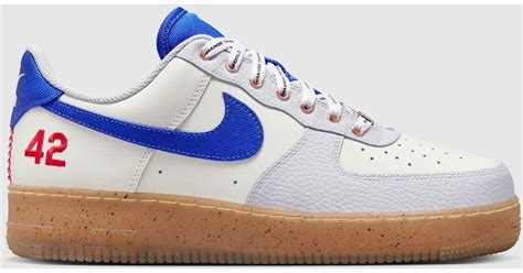 Nike Air Force 1 '07 "jackie Robinson" in Blue for Men | Lyst